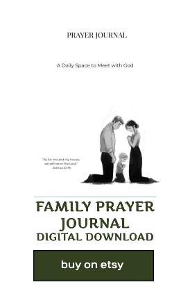 Family Prayer Journal